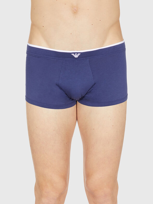 Cotton boxer shorts with logo - 2