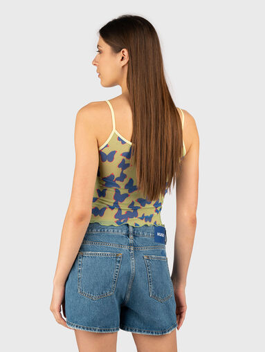 DORINELA top with print - 3