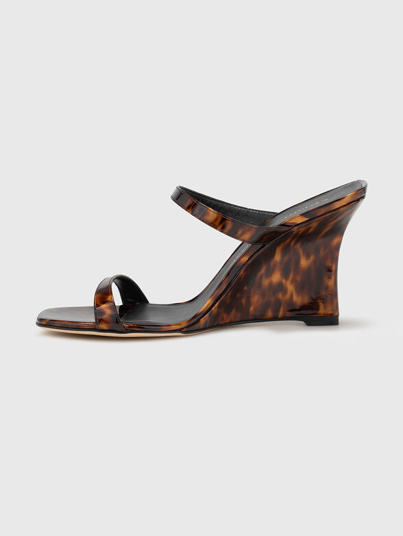 VINNIE WEDGE SLIDE 85 platform shoes - 4