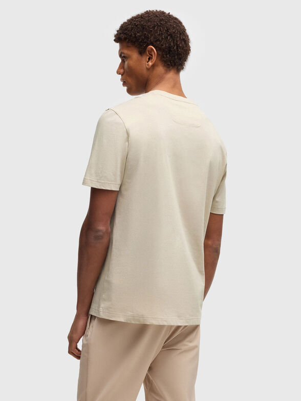 Cotton T-shirt with logo print - 3