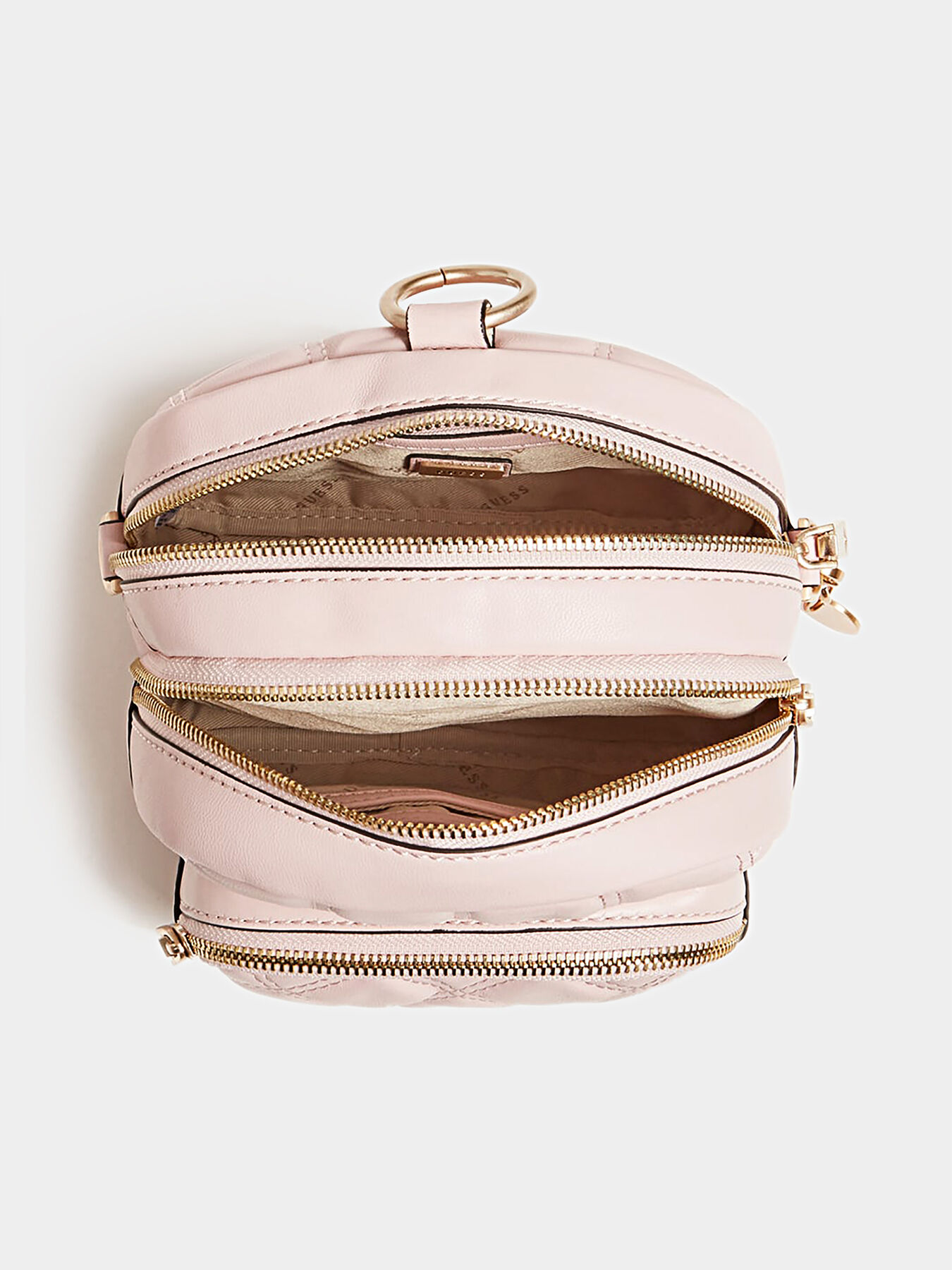 KAMINA Mini backpack with quilted look brand GUESS Globalbrandsstore en