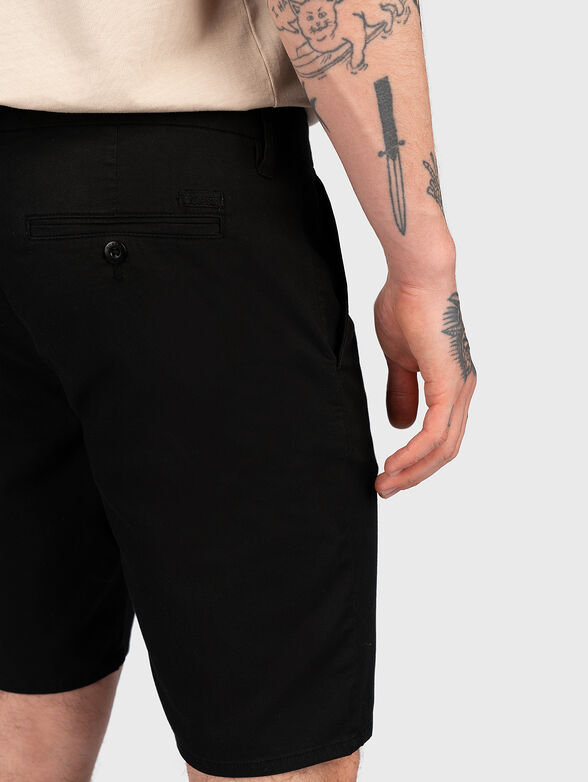 DANIEL black shorts in cotton blend - 3