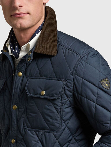 Navy blue transitional jacket - 3