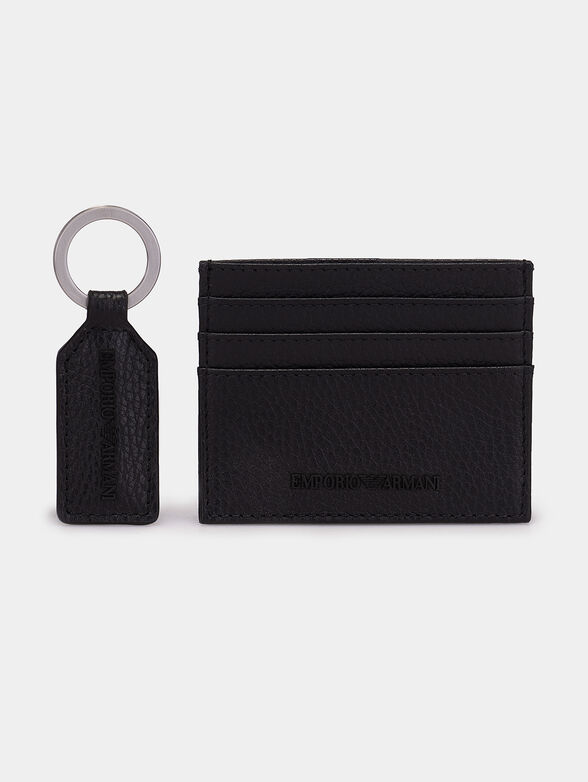 Set of card holder and keyring - 1