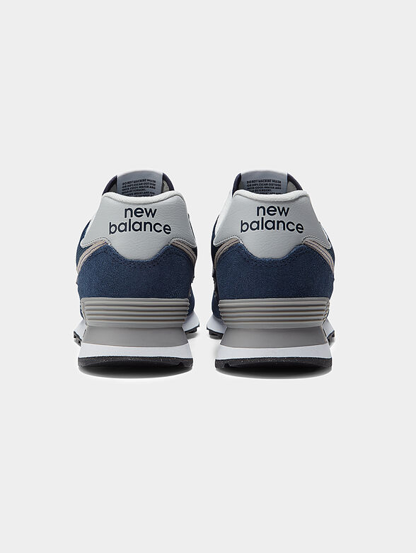 574 blue sneakers - 4