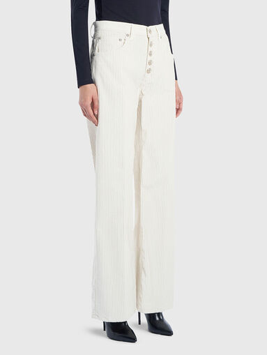 JACKLYN wide leg trousers in corduroy - 3