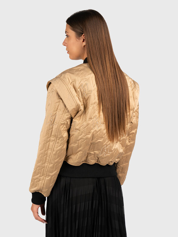 Quilted bomber jacket - 3