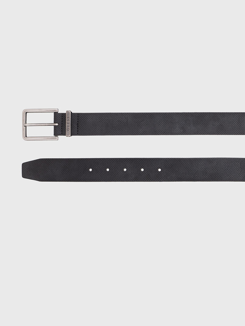 Textured belt with logo  - 3