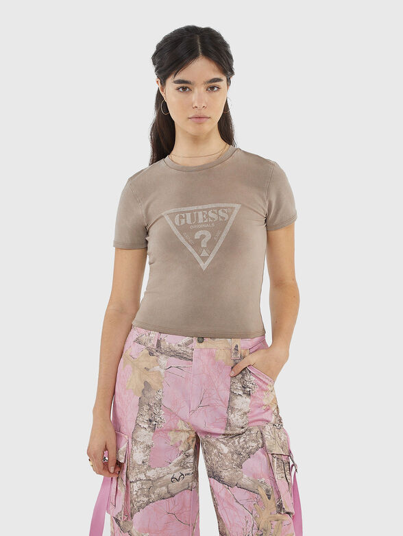 T-shirt with vintage design  - 1