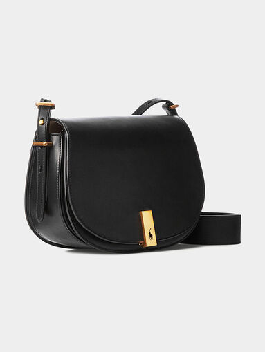 Crossbody bag with metal logo clasp - 3