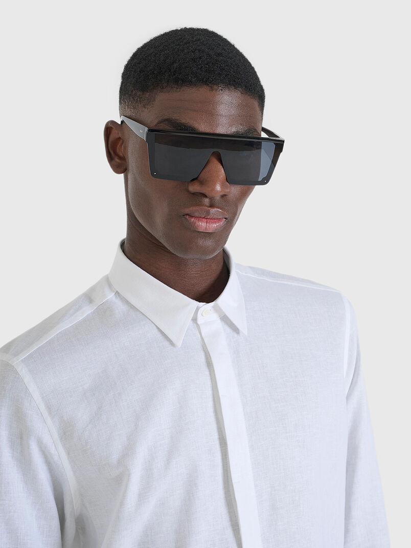 Shirt of linen blend - 3