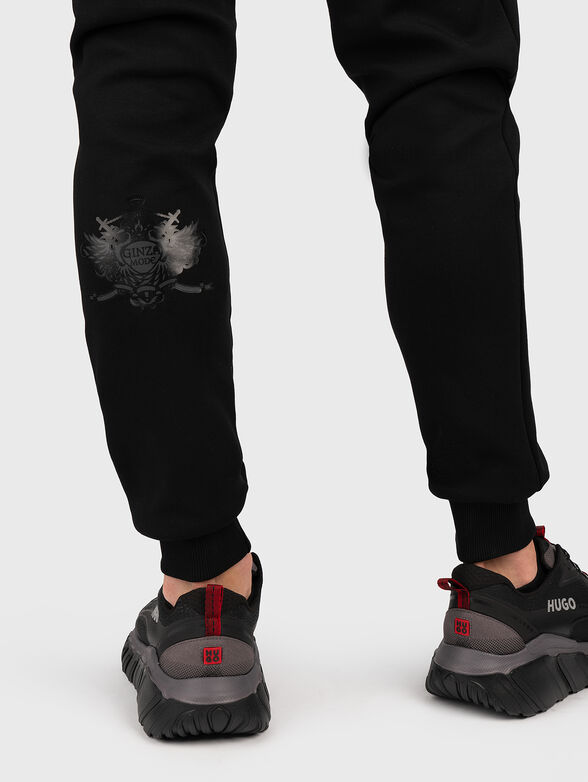 JS012 sports trousers with embroidery - 4