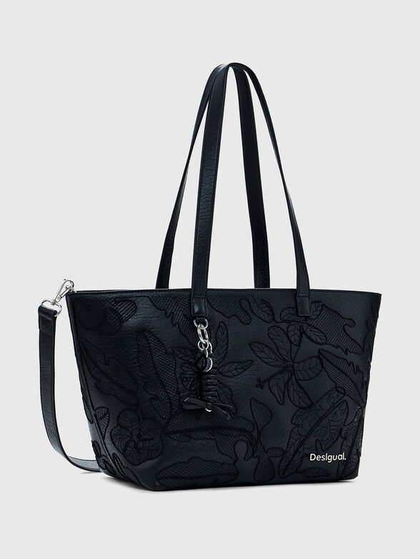 Large embroidered shopper bag - 4