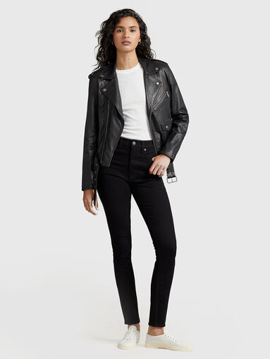 Skinny jeans with high waist - 5