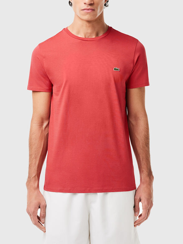 Green cotton T-shirt - 1