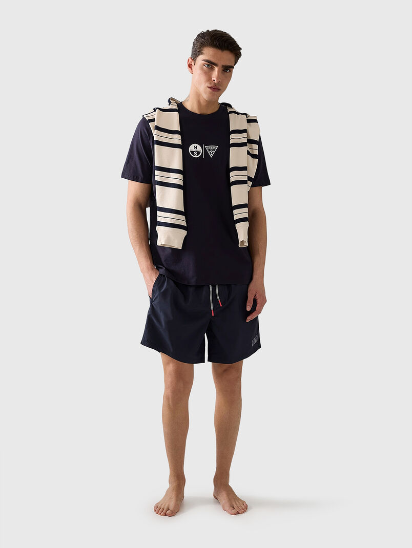 Printed beach shorts - 3