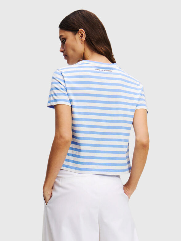 IKON stripe T-shirt - 3