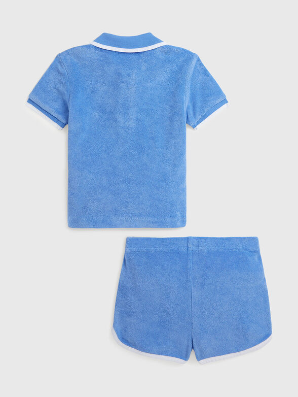 Two pieces set in blue - 2