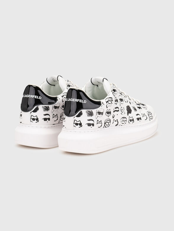 KAPRI sneakers with graffiti print - 2