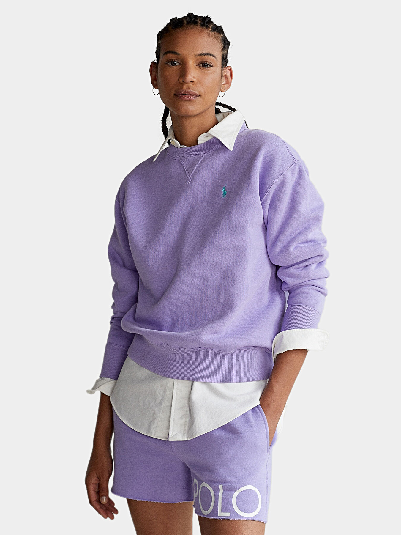 Sweatshirt with embroidered logo brand POLO RALPH LAUREN Globalbrandsstore en