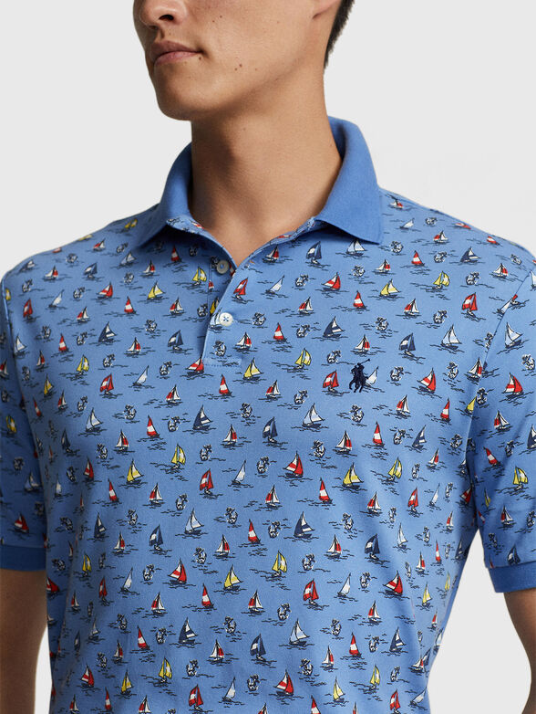 Polo shirt with print - 4