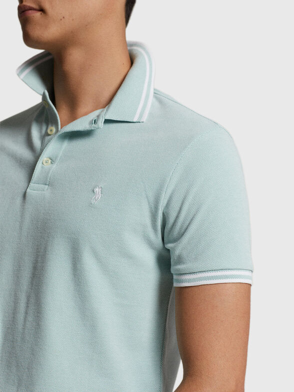 Polo shirt with logo embroidery - 4