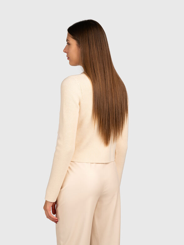 Black cardigan with pockets - 2