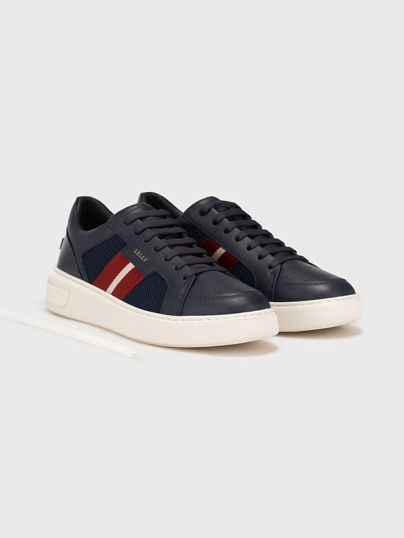 MELYS-T bue sports shoes with mesh details - 1