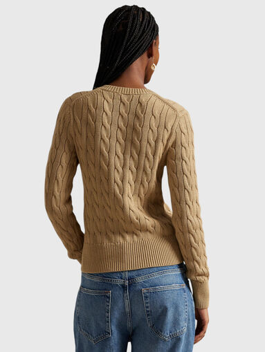 Knitted cotton cardigan - 3