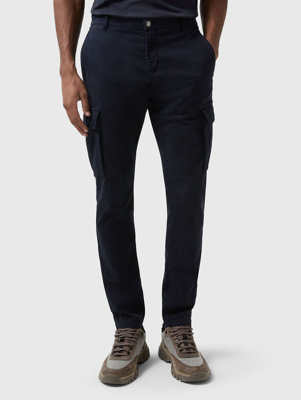 BRUNO cotton cargo trousers - 1