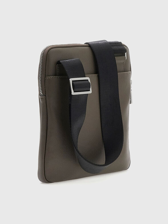 Crossbody bag with geometric logo - 2