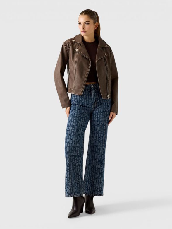 NADA faux leather biker jacket - 2