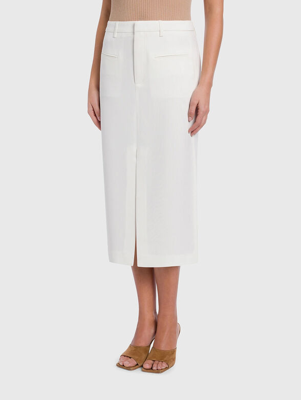 Viscose skirt with slits - 1