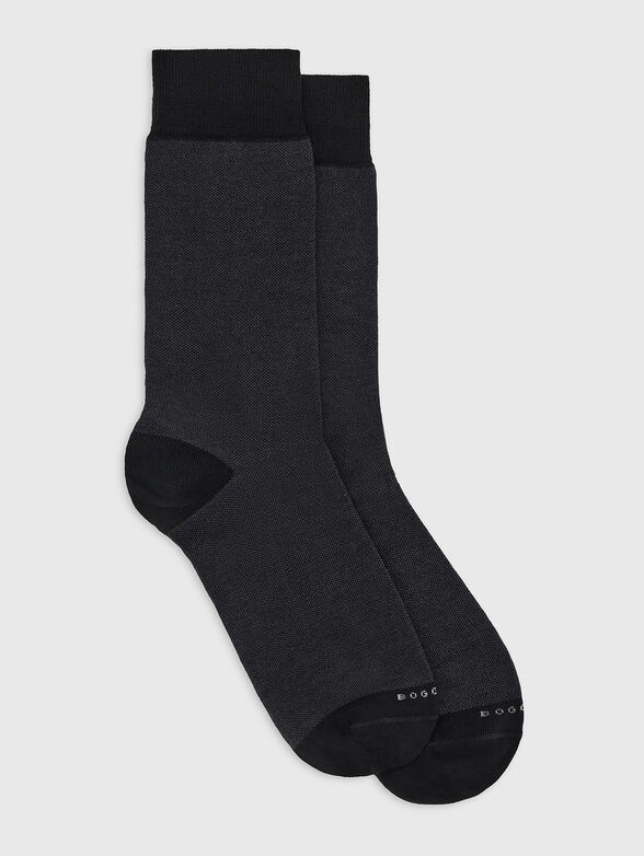 Black cotton socks - 2