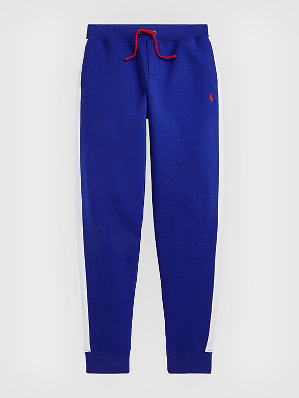 Blue sports pants - 1