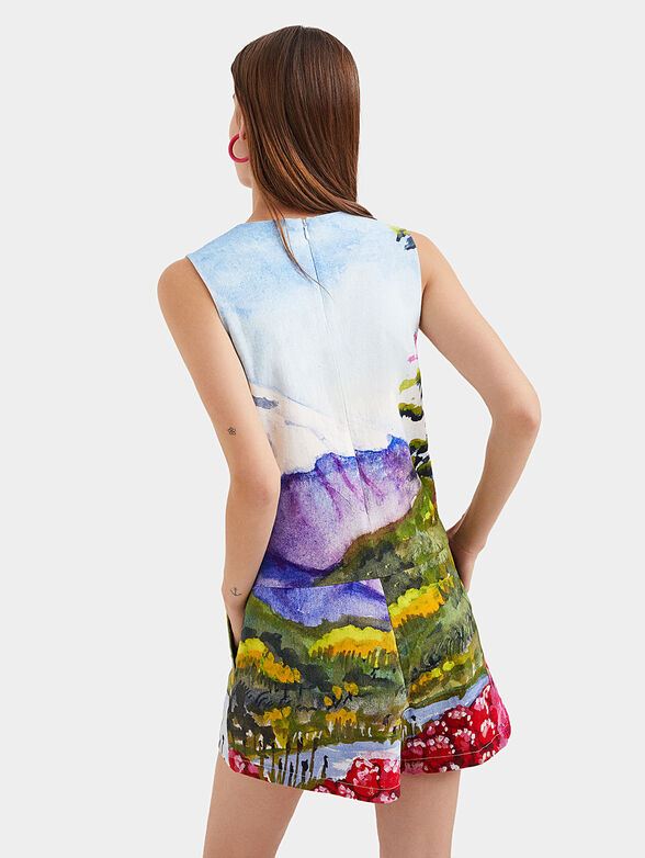 Jumpsuit with Japanese motifs - 2