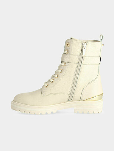 KYANA leather ankle boots - 4