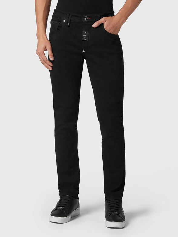 Straight cotton jeans - 1