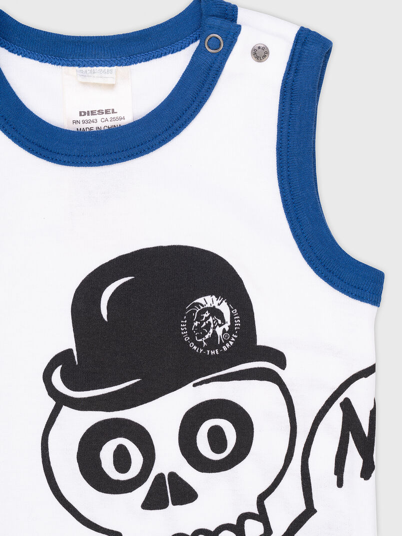 Body with contrasting print - 3