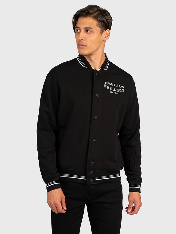 Bomber with logo embroidery - 1