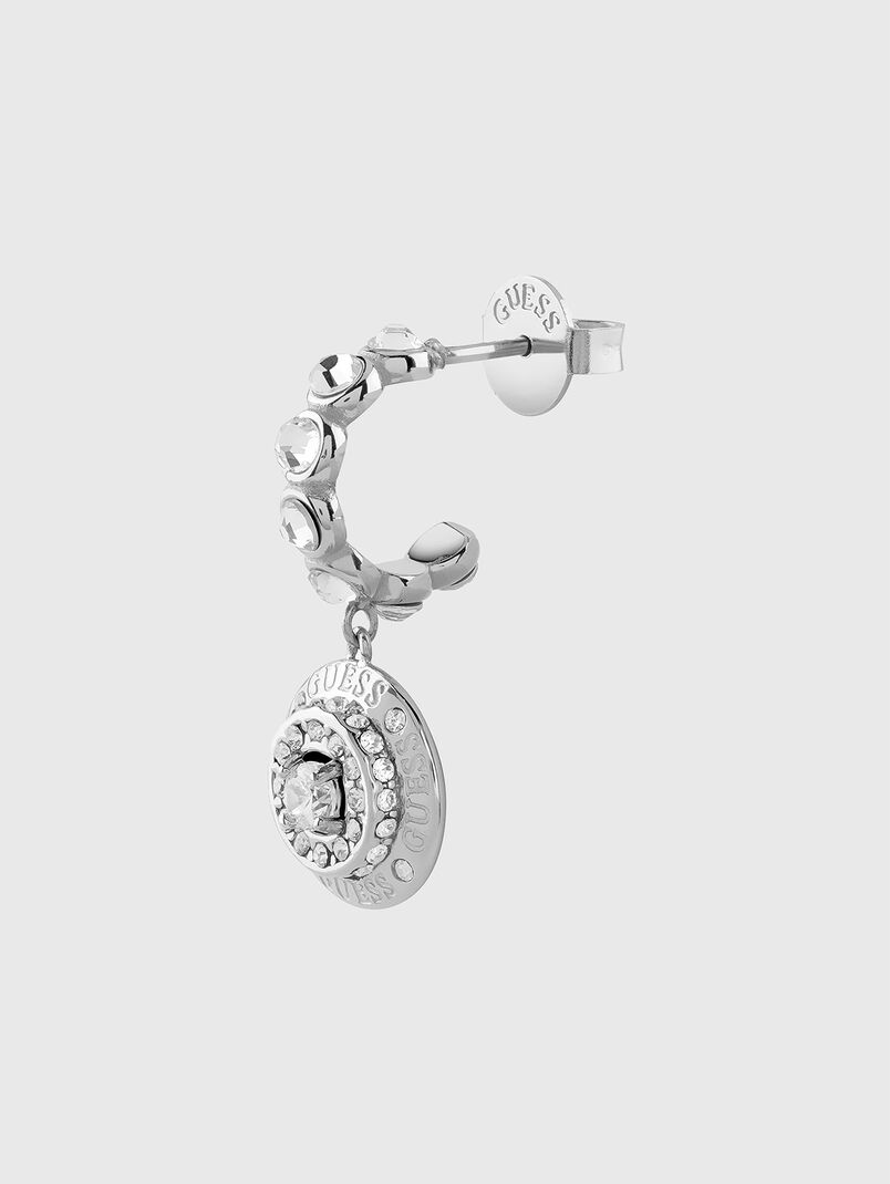 Earrings with a statement pendant - 3
