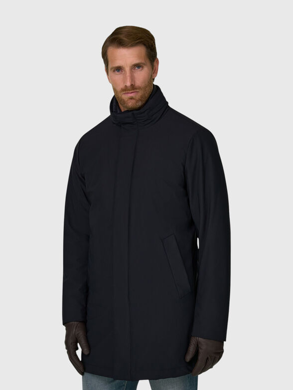 Dark blue coat - 1