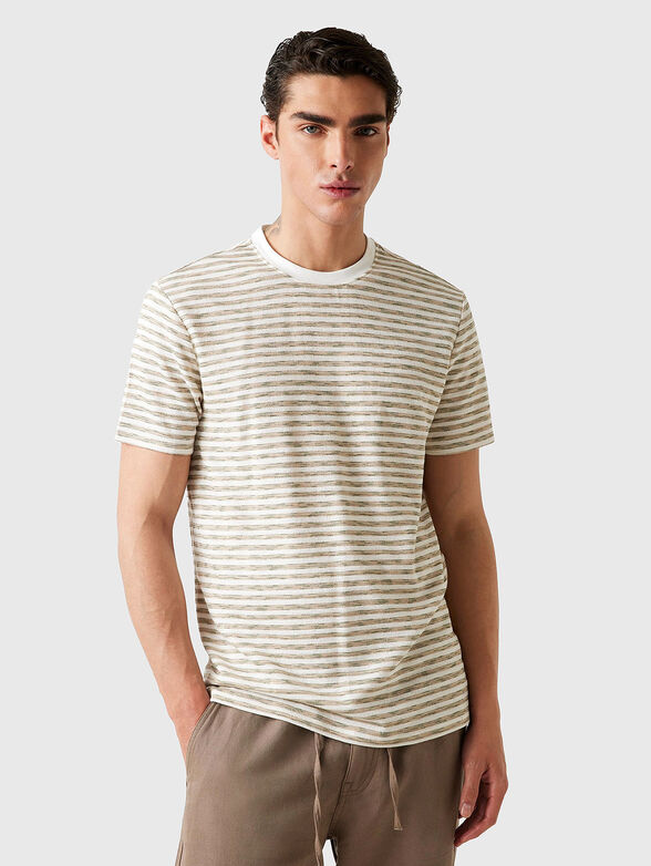 BAXTER T-shirt with oval neckline - 1