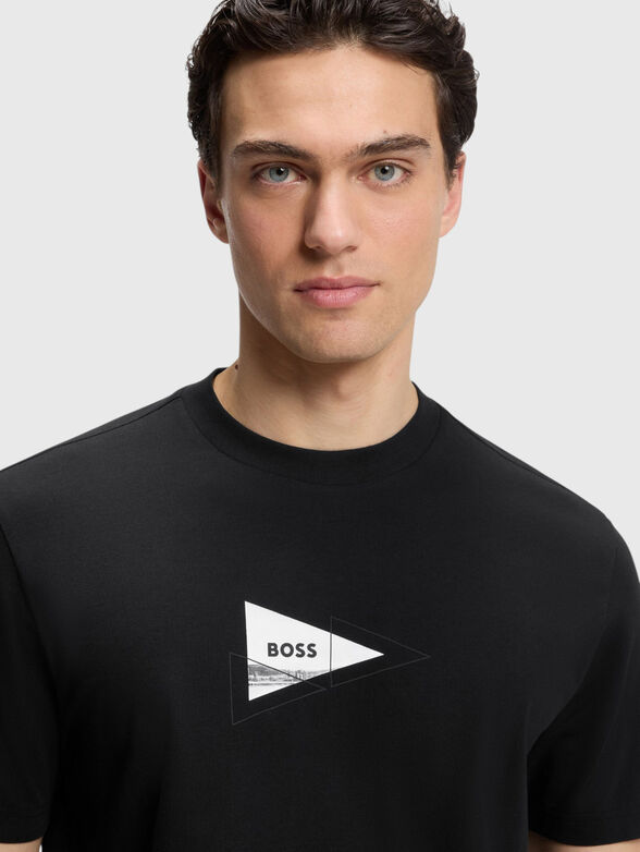 T-shirt with a statement print on the back - 3