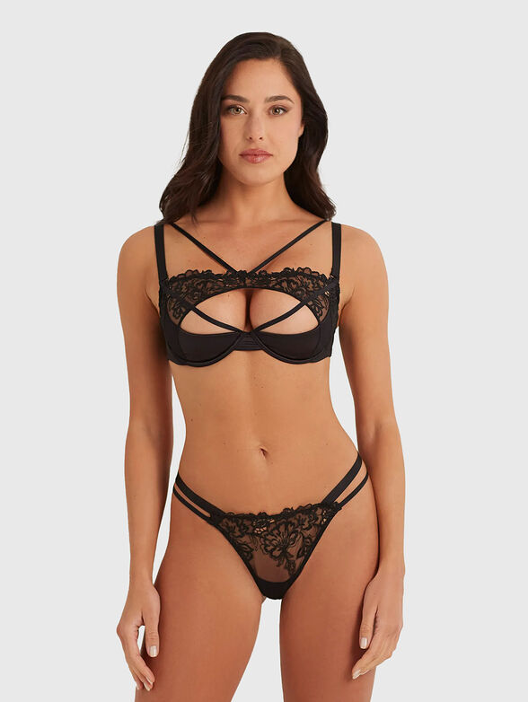 TRUE LOVE bra with floral embroidery - 2