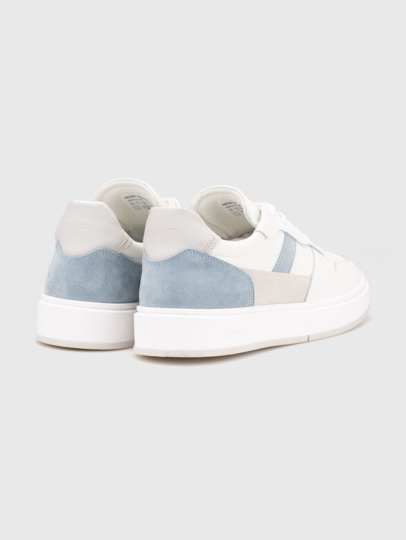 EMRE leather trainers with suede details - 3