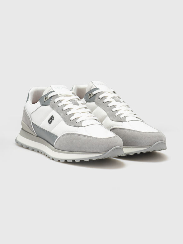 tNEWPORT 10 C textile and suede sneakers - 2