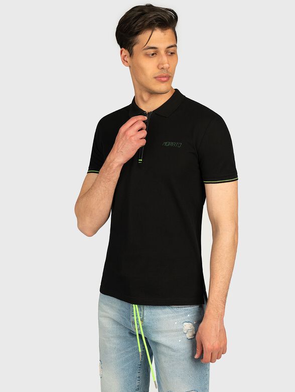 Polo-shirt with logo detail - 1