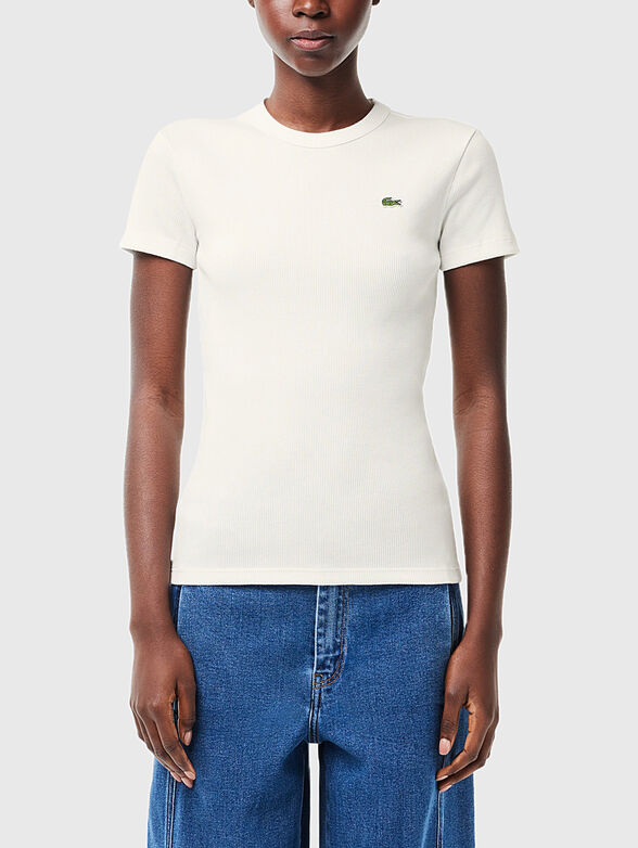 Cotton slim T-shirt - 1