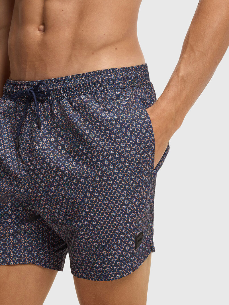 VIBE printed beach shorts - 3